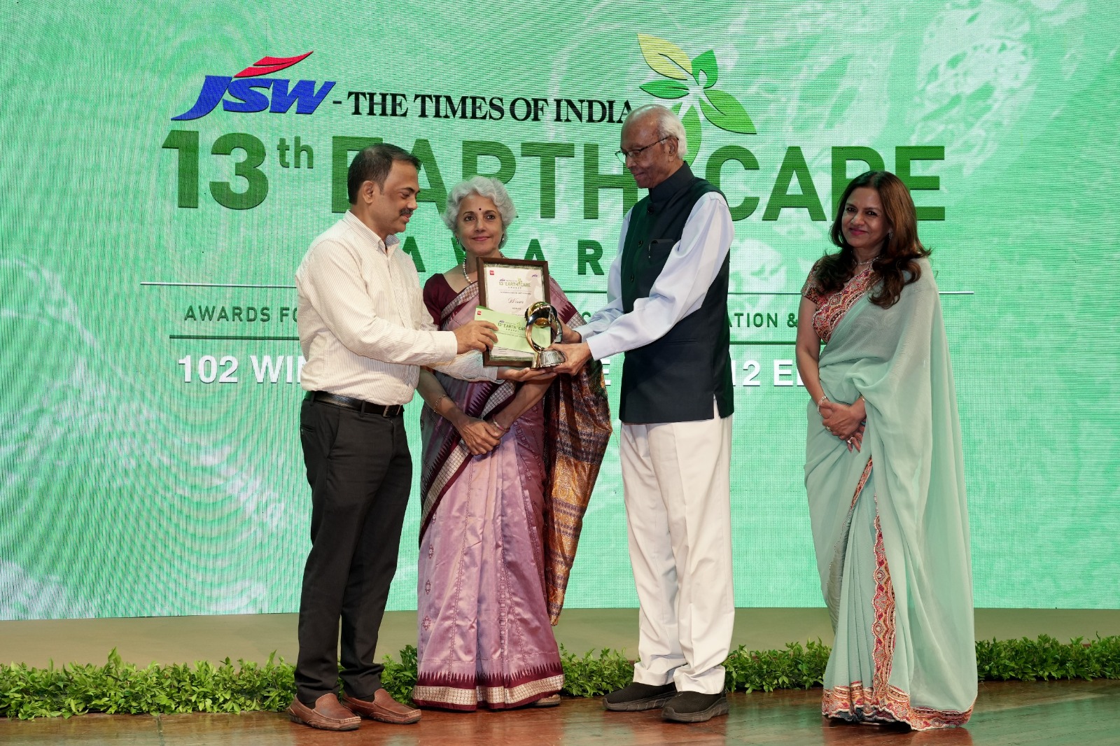 NIRMAN Earth Care Award Floral Decoration